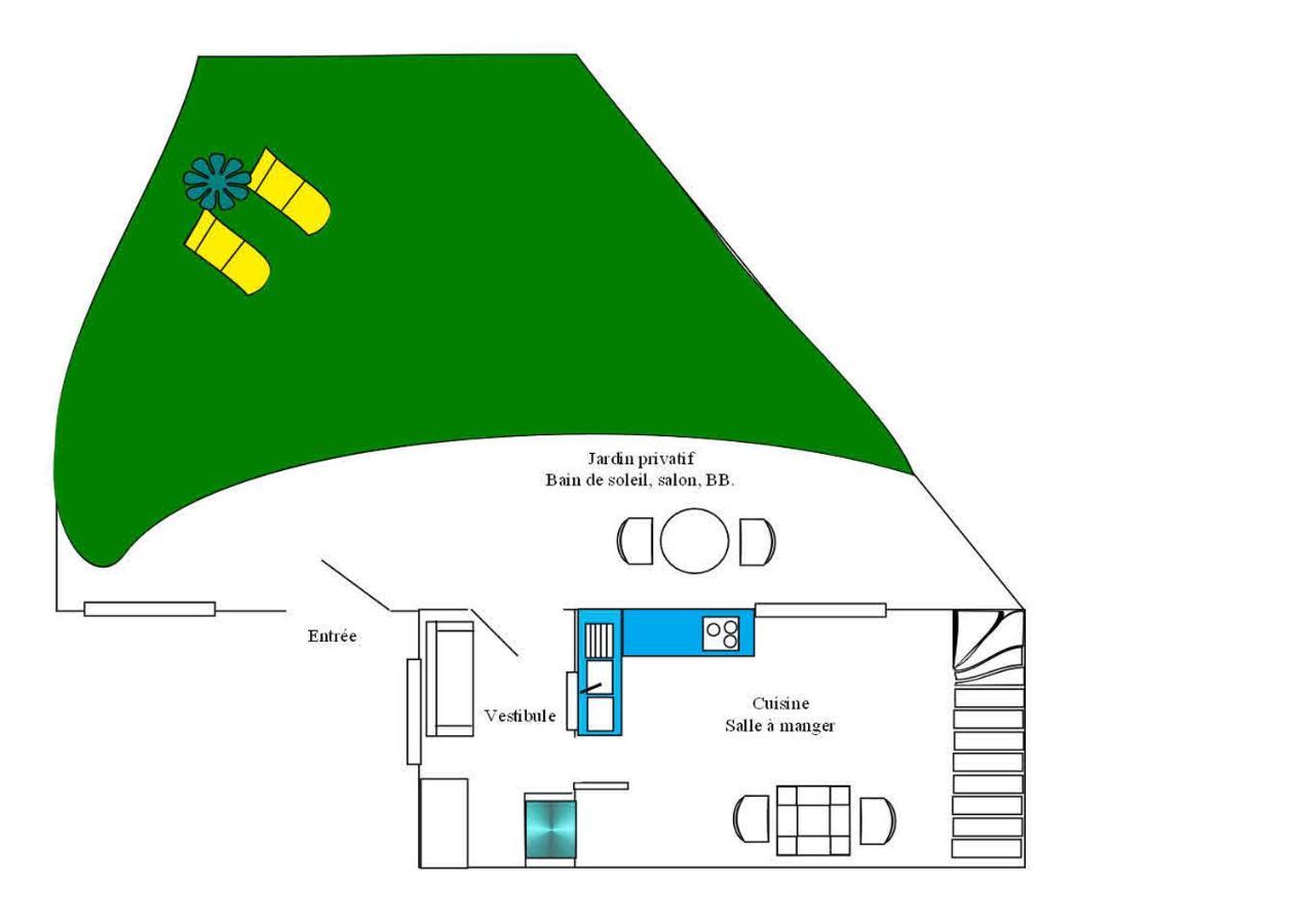 Neizhig Koad Petit Nid En Bois Villa Peaule Luaran gambar
